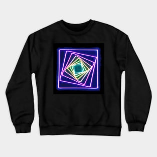 Laser Box Tunnel Crewneck Sweatshirt